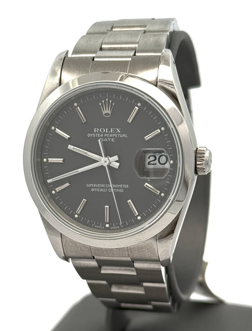 Pre-Owned Rolex Oyster Perpetual Date 34mm 15200 Watch, S108486