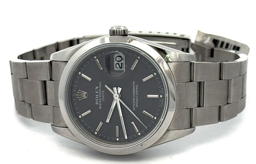 Pre-Owned Rolex Oyster Perpetual Date 34mm 15200 Watch, S108486