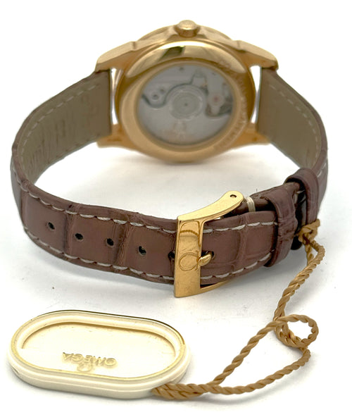 Omega De Ville 18K Yellow Gold Automatic Watch 4681.31.35 (Pre-owned)