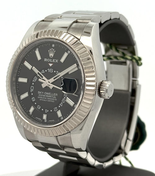 Pre-owned Rolex 326934 Sky-Dweller - 42mm Stainless Steel, S108276