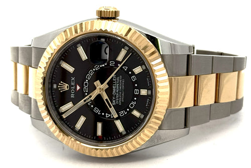 Pre-owned Rolex 326933 Sky-Dweller - 42mm Yellow Gold/SS, S16657