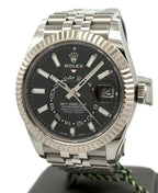 Pre-owned Rolex 326934 Sky-Dweller - 42mm Stainless Steel, S16668