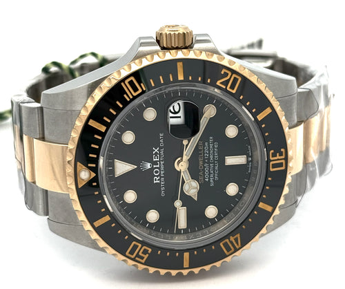 Pre-owned Rolex 126603 Sea-Dweller - 43mm 18K Yellow Gold/SS, S16583