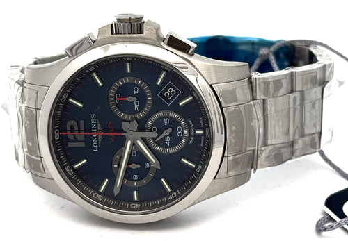 Longines Conquest V.H.P. Chrono Men's Watch 42mm L3.717.4.96.6, L37174966, S16772