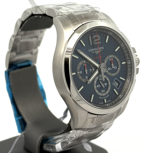 Longines Conquest V.H.P. Chrono Men's Watch 42mm L3.717.4.96.6, L37174966, S16772