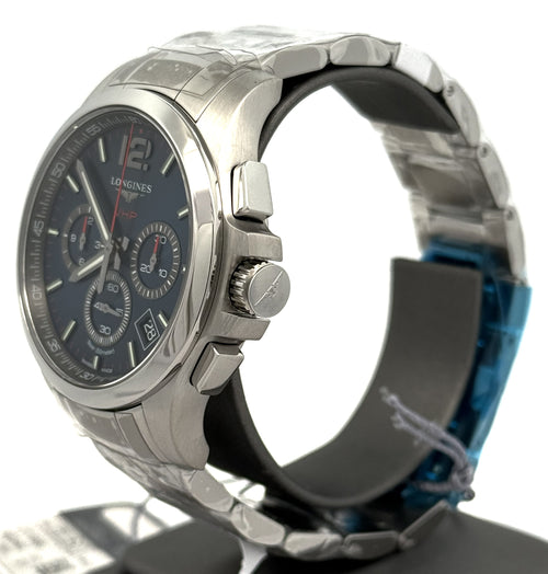 Longines Conquest V.H.P. Chrono Men's Watch 42mm L3.717.4.96.6, L37174966, S16772
