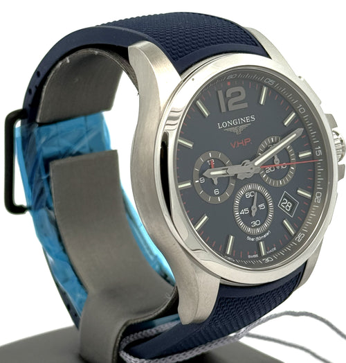 Longines Conquest V.H.P. Chrono Men's Watch 44mm L3.727.4.96.9, S16777