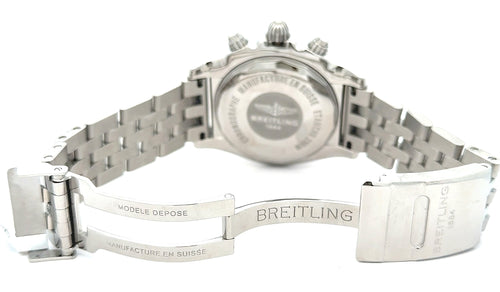 Breitling Chronomat 44 GMT Stainless Steel/Onyx Black Dial (PRE-OWNED) Box/Card