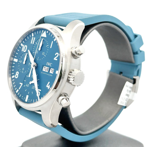 IWC Top Gun Pilot's Watch Chronograph 41 Blue Dial IW38811 -BRAND NEW BOX / CARD