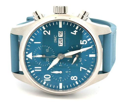 IWC Top Gun Pilot's Watch Chronograph 41 Blue Dial IW38811 -BRAND NEW BOX / CARD