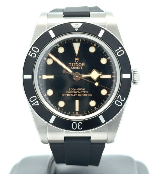 TUDOR GENEVE Black Bay 54 37 mm Steel Case Rubber Strap M79000N-0002 (PRE-OWNED) 2025