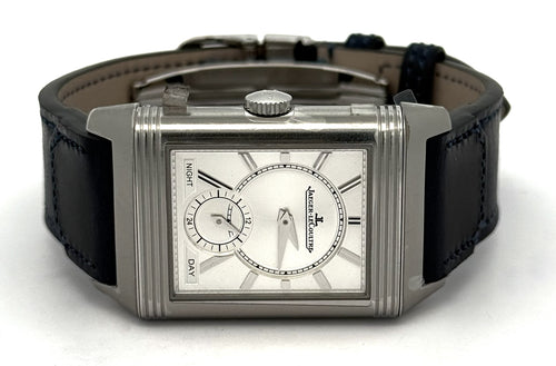 JAEGER LECOULTRE Reverso Tribute Duoface Small Seconds 47mm by 28.3 mm Watch Q3988481 - Brand New! S16789