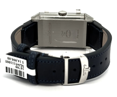 JAEGER LECOULTRE Reverso Tribute Duoface Small Seconds 47mm by 28.3 mm Watch Q3988481 - Brand New! S16789