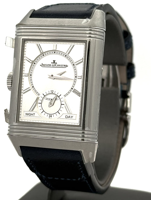 JAEGER LECOULTRE Reverso Tribute Duoface Small Seconds 47mm by 28.3 mm Watch Q3988481 - Brand New! S16789