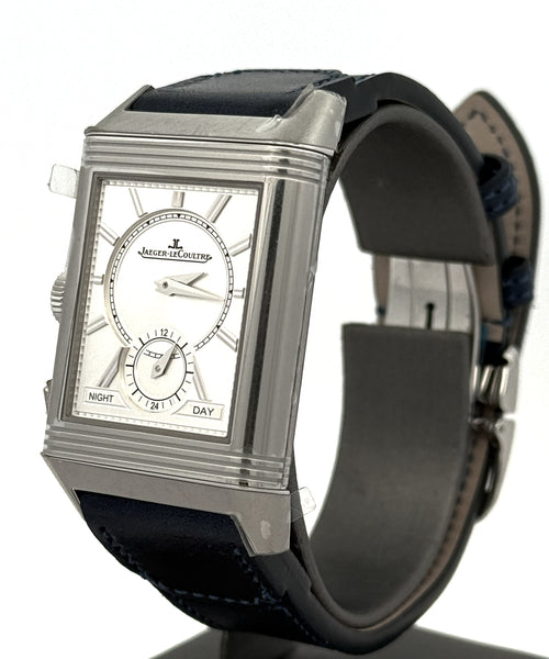 JAEGER LECOULTRE Reverso Tribute Duoface Small Seconds 47mm by 28.3 mm Watch Q3988481 - Brand New! S16789