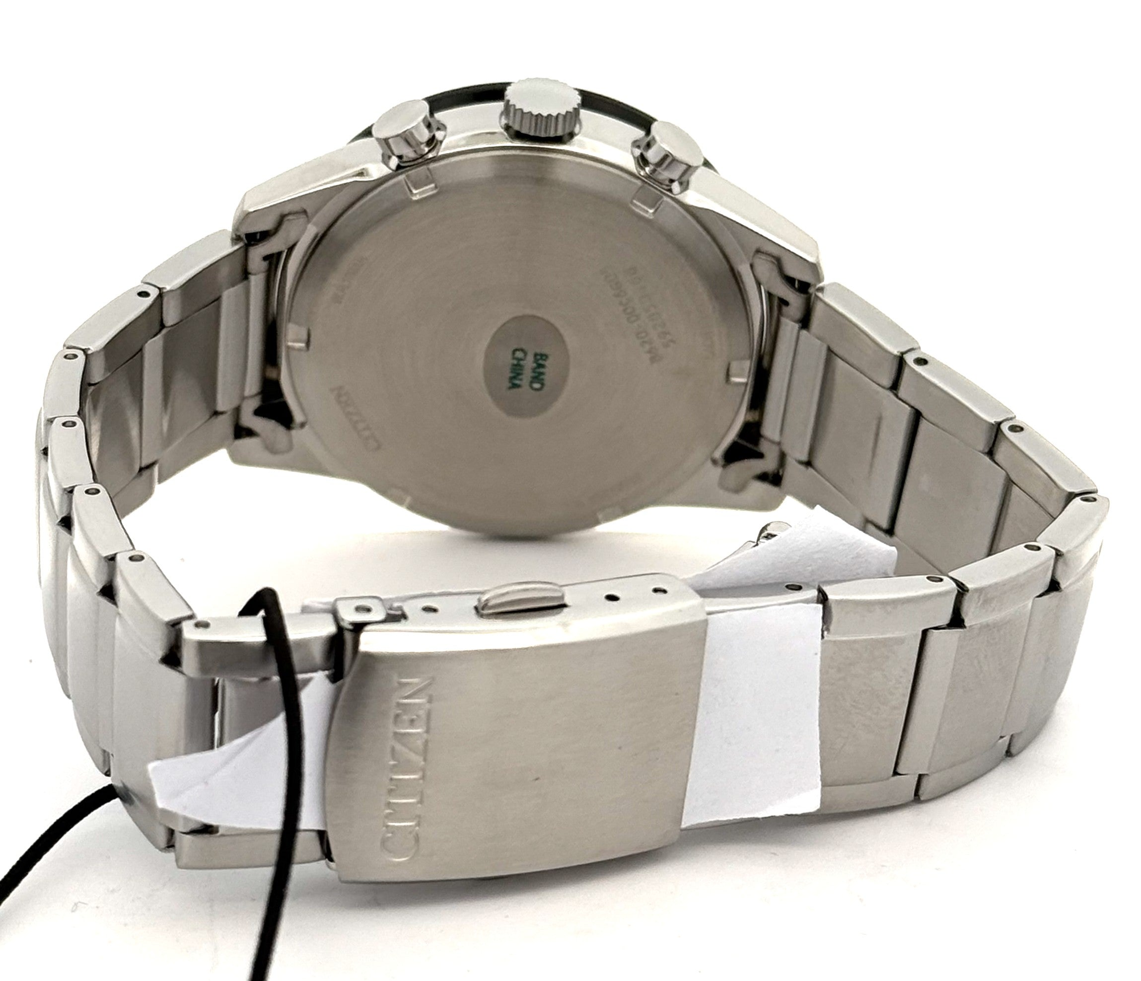 Citizen Eco-Drive Chrono 39mm Stainless Steel Watch, CA4624-56X