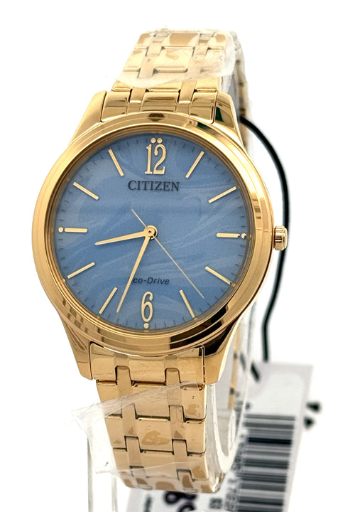 CITIZEN BLUE DIAL WOMEN’S WATCH EM1212-56L