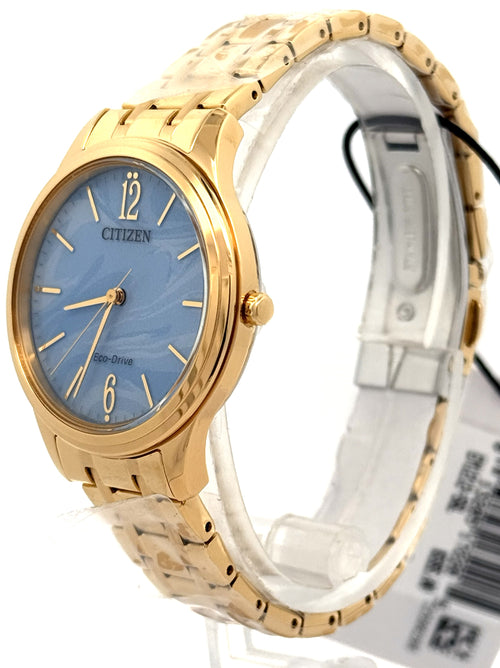 CITIZEN BLUE DIAL WOMEN’S WATCH EM1212-56L