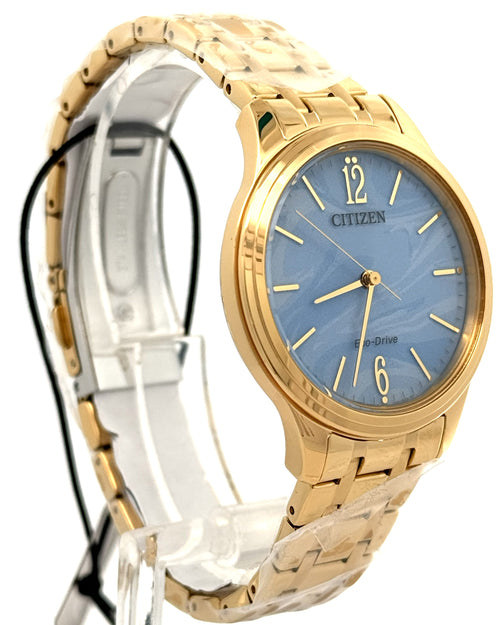 CITIZEN BLUE DIAL WOMEN’S WATCH EM1212-56L