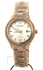Citizen Silhouette Crystal 30mm Lady Watch, FE1233-52A