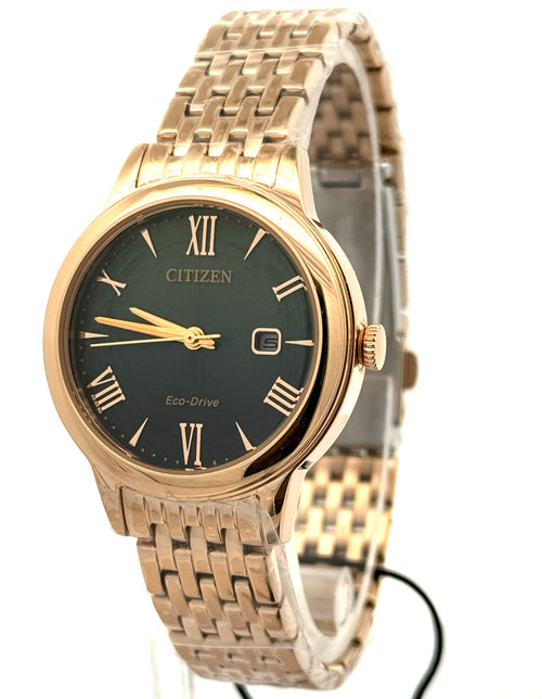 Citizen- Eco Watch 34mm with Green Dial EW2623-53X