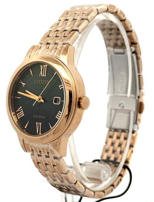 Citizen- Eco Watch 34mm with Green Dial EW2623-53X