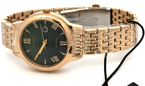 Citizen- Eco Watch 34mm with Green Dial EW2623-53X