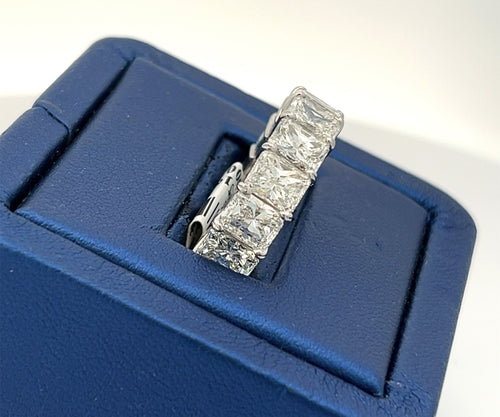 Platinum 11.75 CT Diamond Ladies Wedding Band, 8.9g, Size 6.5, S108145