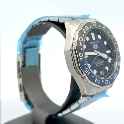 TAG HEUER AQUARACER 300, Automatic Blue Dial Watch, 42 mm WBP5114.BA0013