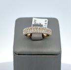 14k Yellow Gold 0.75 CT Diamond Ladies Band, 4.2gm, Size 7.5, S108209