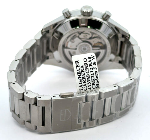 TAG HEUER Carrera CHRONOGRAPH 41MM WATCH, CBK2112.BA0715