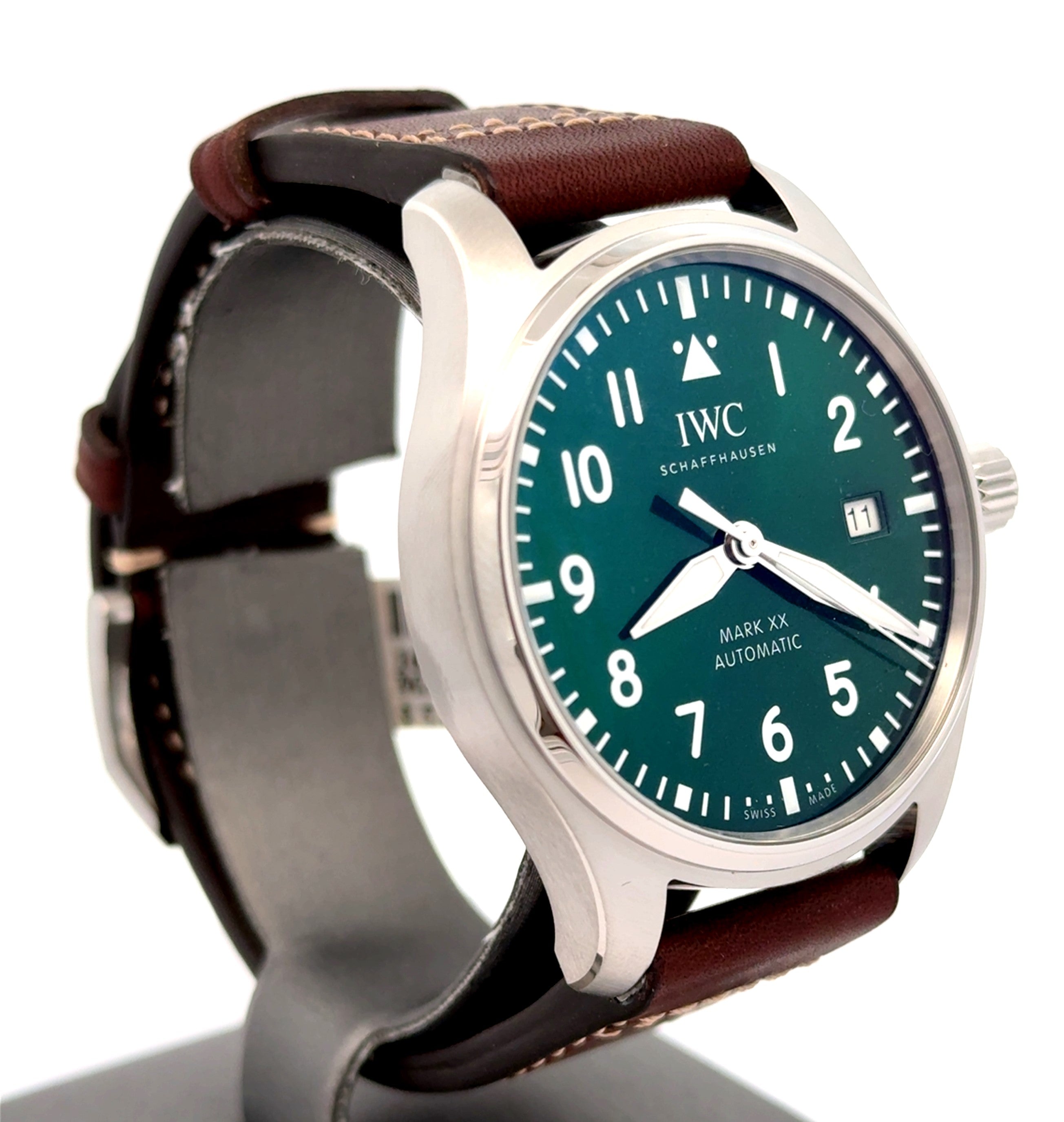 R230様　　マルコ IWC Pilot's Watch Mark XX Green Dial - Inventory 5182
