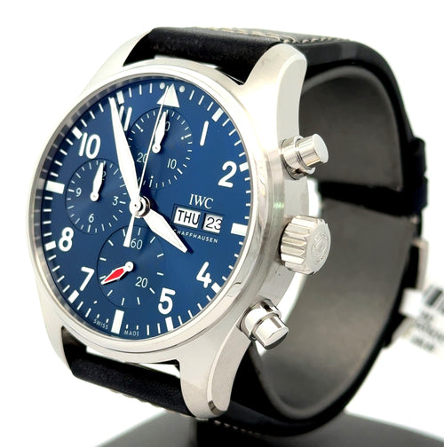 IWC PILOT’S WATCH CHRONOGRAPH 41MM - IW388101 - BLUE DIAL - BRAND NEW !