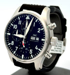 IWC PILOT’S WATCH CHRONOGRAPH 43MM - IW378001 - BLACK DIAL - BRAND NEW !