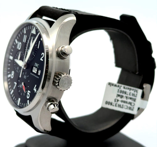 IWC PILOT’S WATCH CHRONOGRAPH 43MM - IW378001 - BLACK DIAL - BRAND NEW !