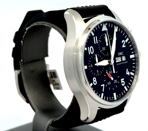 IWC PILOT’S WATCH CHRONOGRAPH 43MM - IW378001 - BLACK DIAL - BRAND NEW !