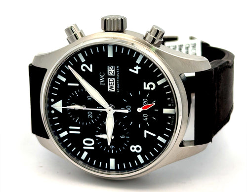 IWC PILOT’S WATCH CHRONOGRAPH 43MM - IW378001 - BLACK DIAL - BRAND NEW !