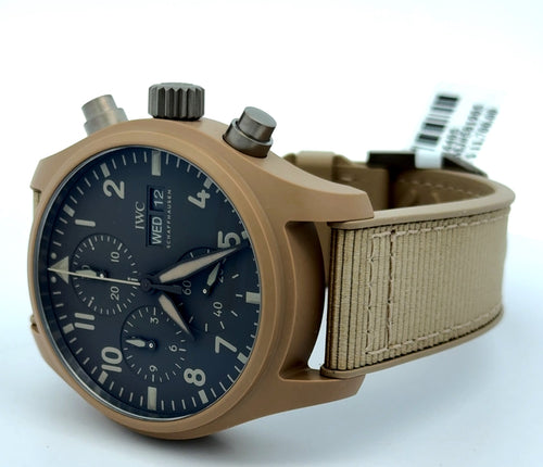 IWC Pilot’s Watch Chronograph 41 TOP GUN Mojave Desert - IW389402 - Brown dial!