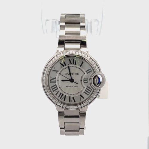 Cartier Ballon Bleu de Cartier watch, 33 mm Watch W4BB0023, Brand New
