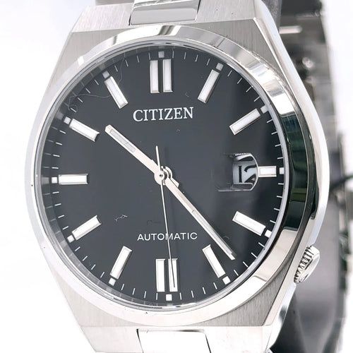 Citizen TSUYOSA Automatic Stainless Steel Black dial 40mm Watch NJ0150-56E