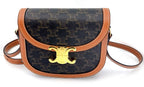 Celine Leather Triomphe Teen Buzas Shoulder Bag 110962BZ4