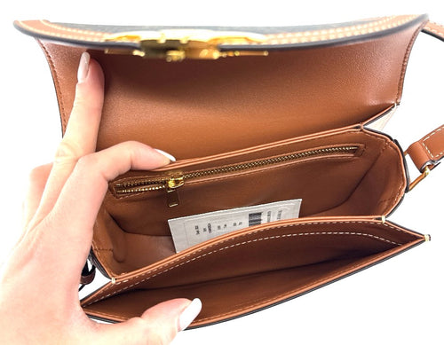 Celine Leather Triomphe Teen Buzas Shoulder Bag 110962BZ4