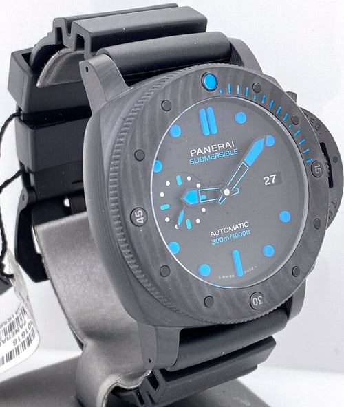 Panerai SUBMERSIBLE CARBOTECH™ 47mm Watch PAM 1616