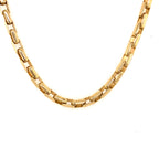 Sauro Designer 18k Yellow Gold Men's Chain Necklace