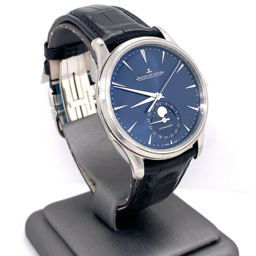 JAEGER LECOULTRE JLC Master Ultra Thin Moon 39 mm Q1368480 - Blue Dial !