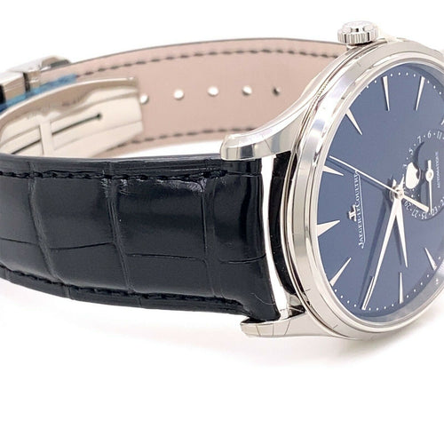 JAEGER LECOULTRE JLC Master Ultra Thin Moon 39 mm Q1368480 - Blue Dial !