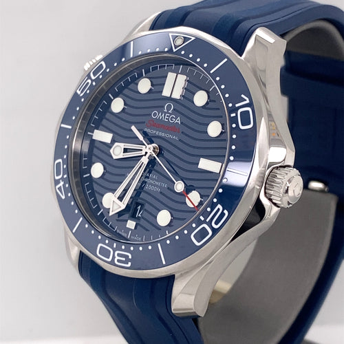 Omega Seamaster Diver 300 Co-Axil Master Chronometer Blue Dial, 21032422003001