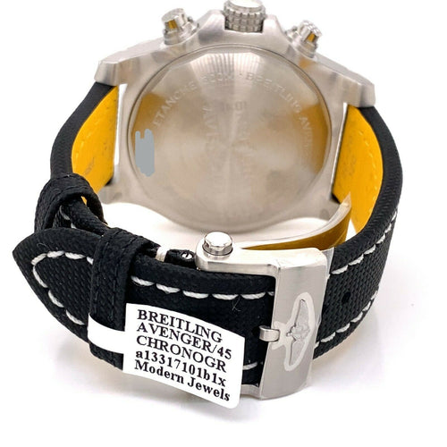 Breitling Avenger Chronograph 45mm Steel Watch A13317101B1X2