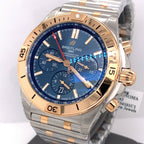 Breitling Chronomat B01-42 42mm Steel & 18k Rose Gold Watch UB0134101C1U1