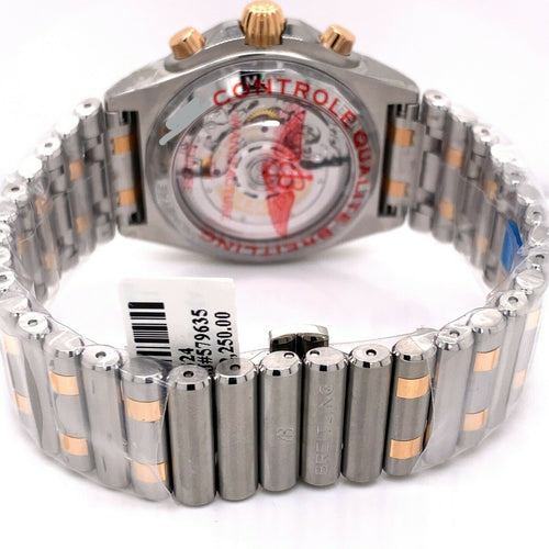 Breitling Chronomat B01-42 42mm Steel & 18k Rose Gold Watch UB0134101C1U1
